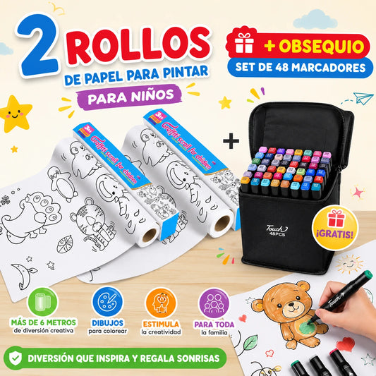 ADIÓS PANTALLAS🚫 | Papel para pintar + Obsequio GRATIS🎁