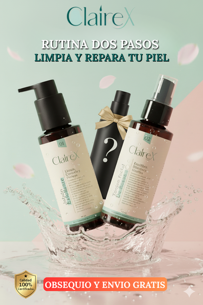 Clairex® | Dúo Limpiador y Tonificante 🎁 Obsequio GRATIS ✨