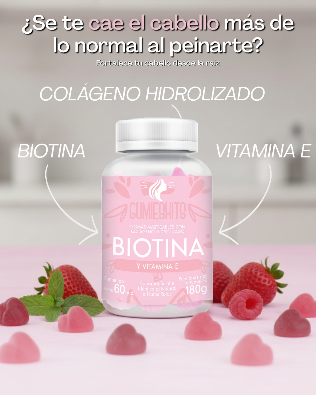 GUMMIESKITS® | Biotina + Vitamina E