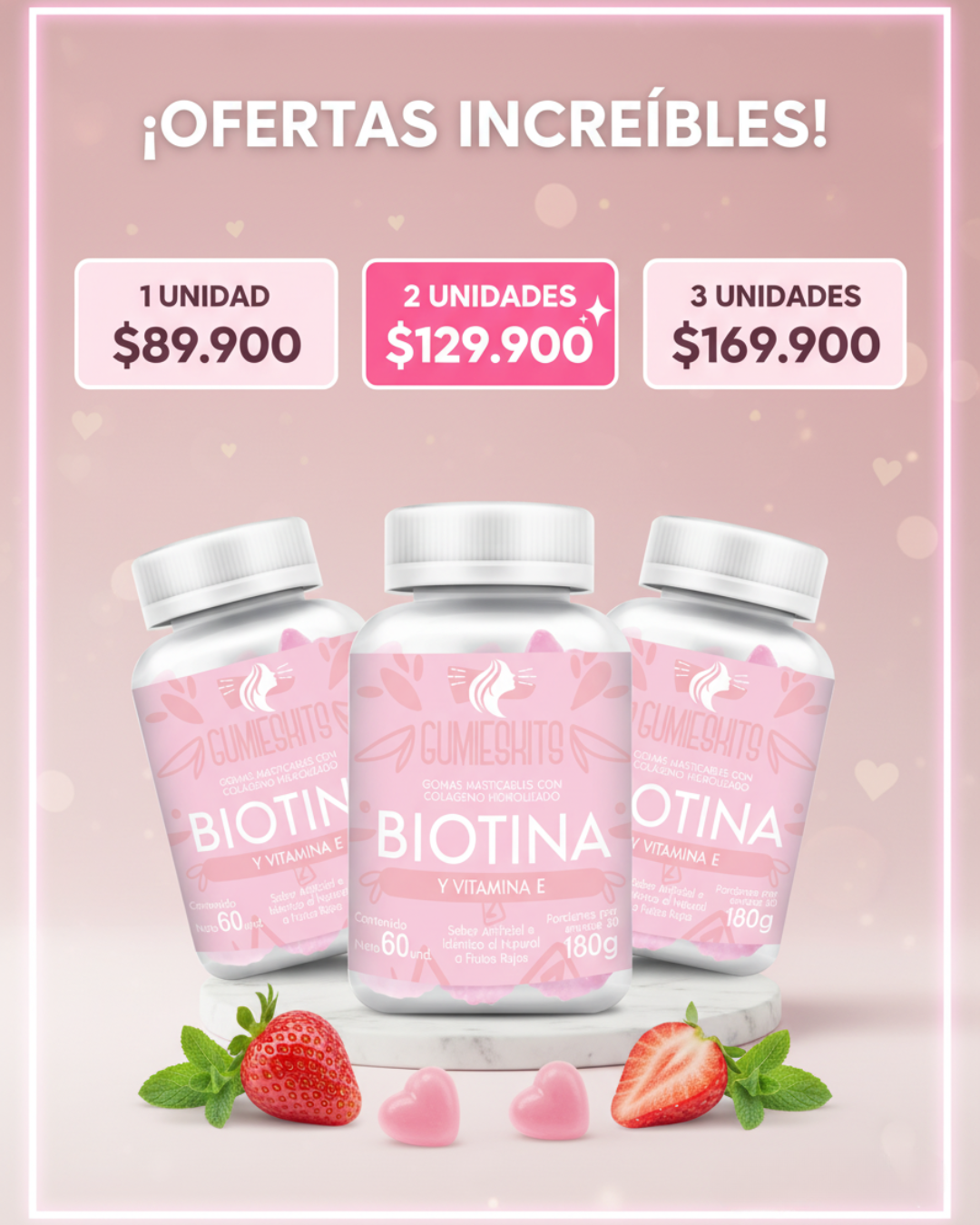 GUMMIESKITS® | Biotina + Vitamina E